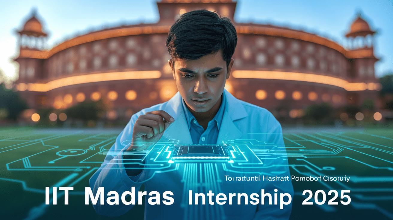 IIT Madras Internship 2025 – Eligibility, Stipend,Last Date, Application, Application Form & Portal