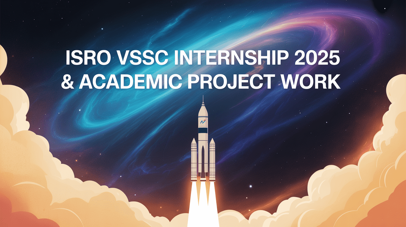 ISRO VSSC Internship 2025 & Academic Project Work: Details, Eligibility, How to Apply, [48 Hours Left, Apply Now]