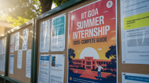 IIT Goa Summer Internship 2025 - Complete Guide
