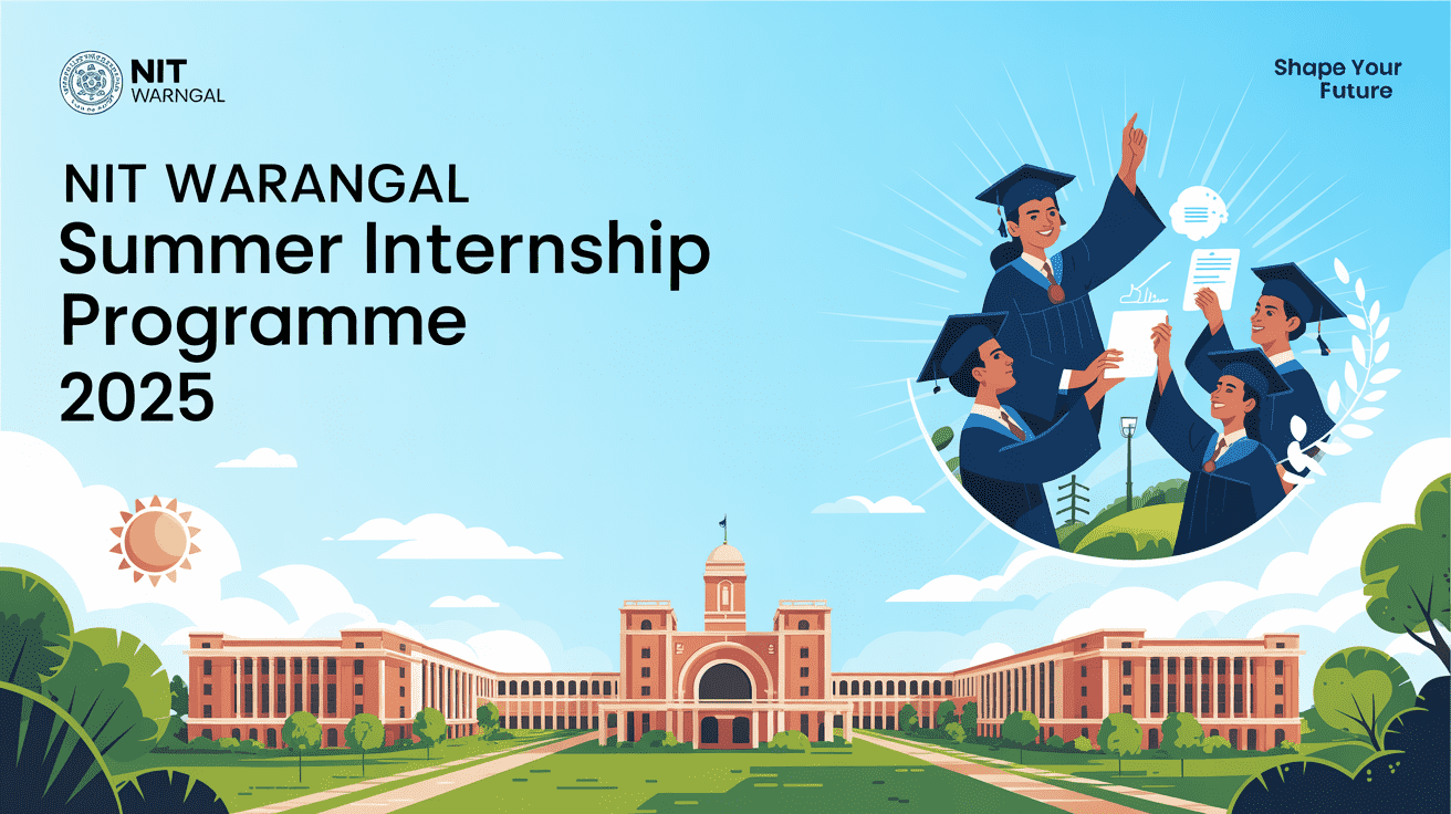 NIT Warangal Summer Internship Programme 2025: Complete Details, Eligibility, Last Date and Application Process / Link