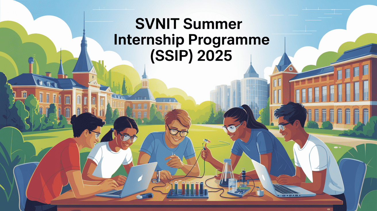 SVNIT Summer Internship Programme (SSIP) 2025: Application Form, Deadlin & How To Apply