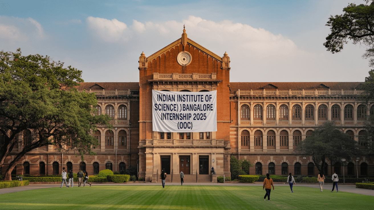 Indian Institute of Science (IISc) Bangalore Internship 2025 (OoC): Eligibility, Duration, Stipend and How to Apply