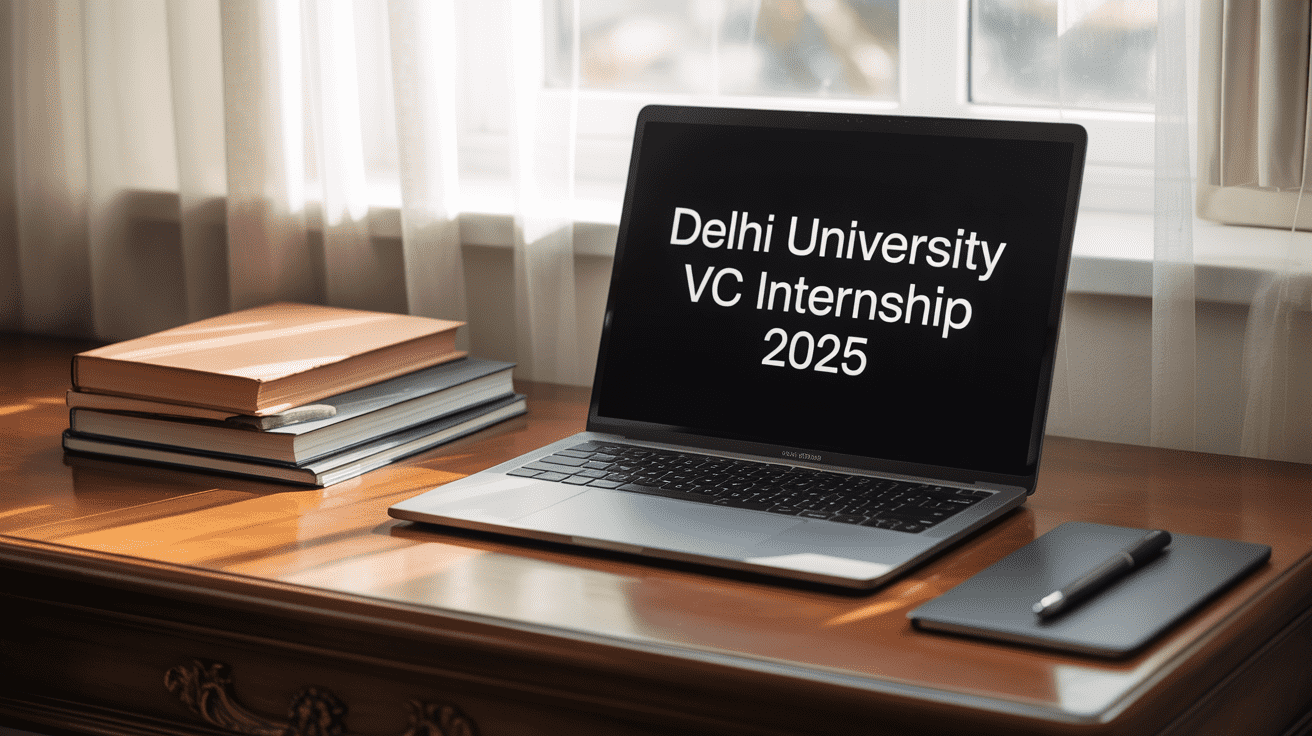 Delhi University VC Internship 2025 – Full Details, How to Apply, Stipend, and Application Form