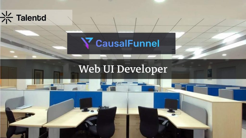 Web User Interface Developer Intern at CausalFunnel