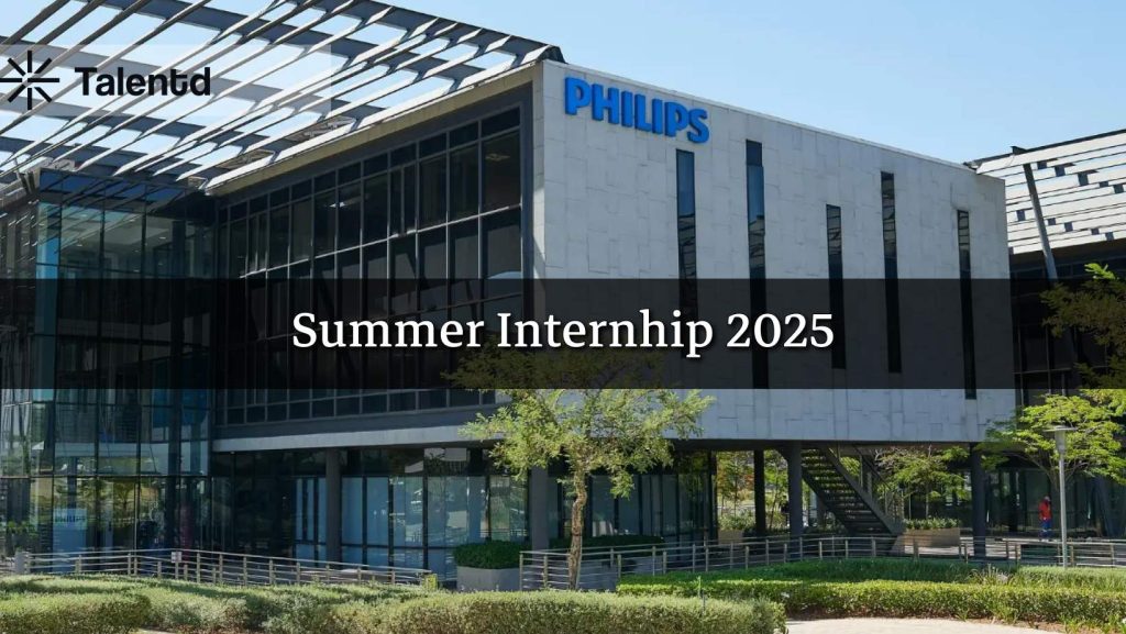 Intern/Apprentice at Philips