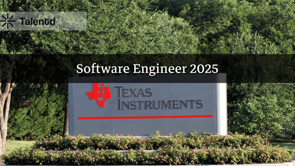 Software Engineer at Texas Instruments