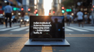 Indian Institute of Science (IISc) Research Internship 2025 – Indian Urban Traffic AI: Eligibility, How to Apply, Stipend & Last Date