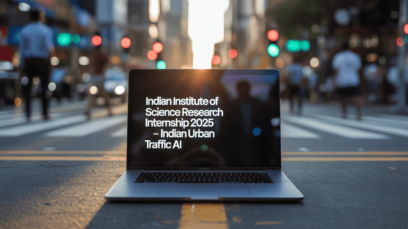 Indian Institute of Science (IISc) Research Internship 2025 – Indian Urban Traffic AI: Eligibility, How to Apply, Stipend & Last Date