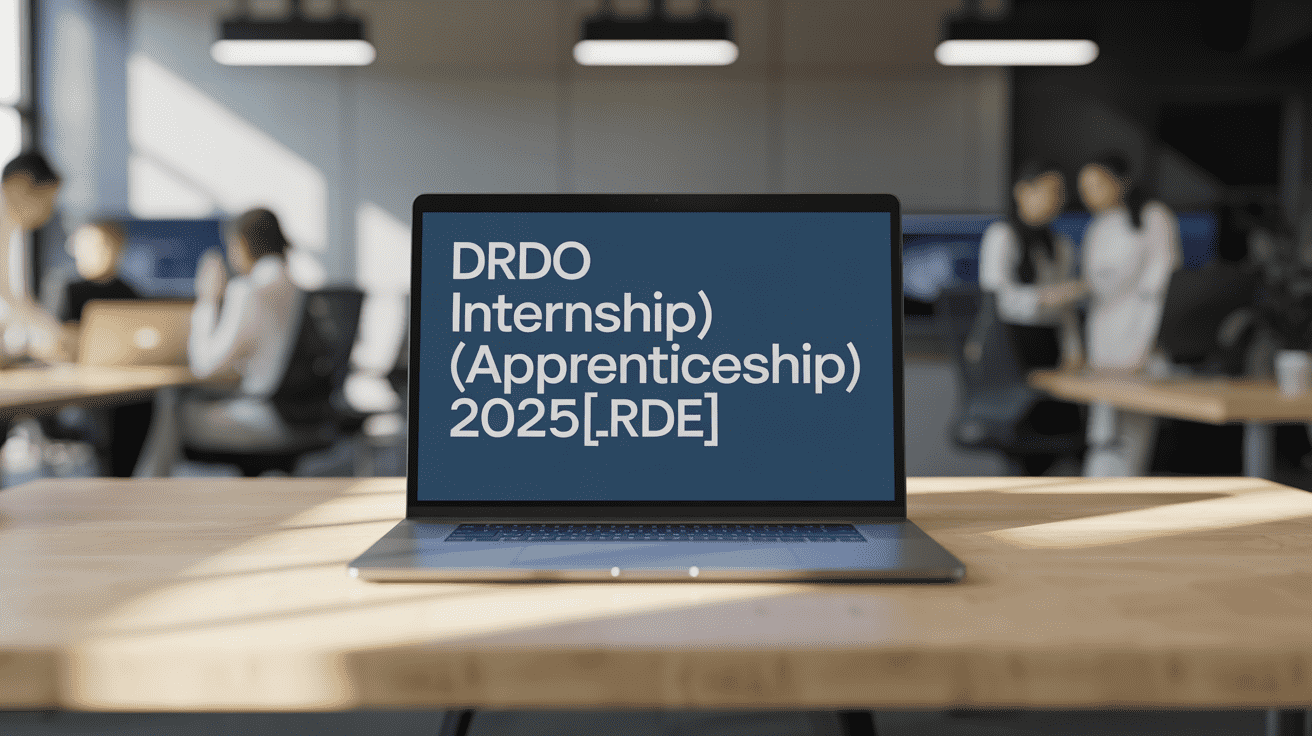 DRDO Internship(Apprenticeship) 2025[LRDE]: How to Apply, Eligibility, Stipend & Important Details