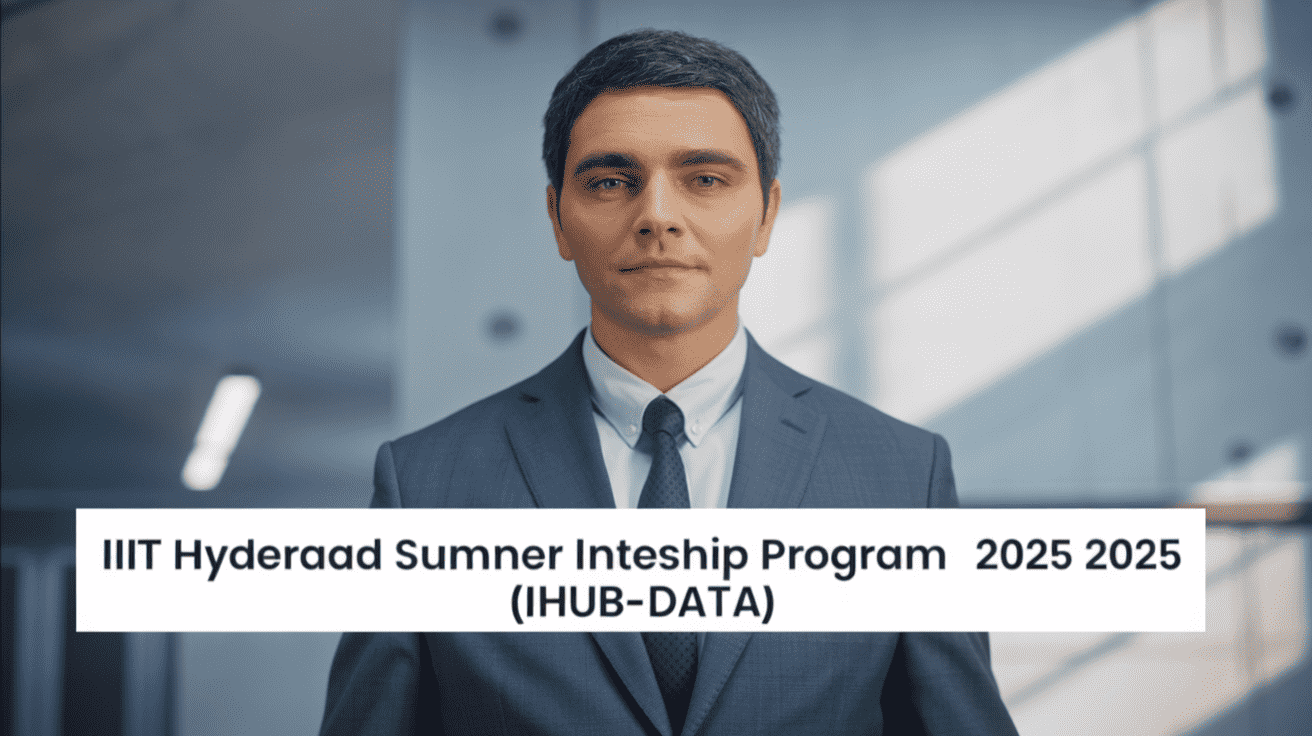 IIIT Hyderabad Summer Internship Program 2025 (IHUB-DATA)- How to Apply, Eligibility, Stipend & Complete Guide