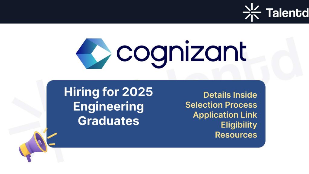  Programmer Analyst Trainee / Programmer Analyst at Cognizant