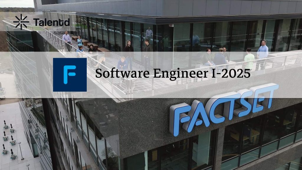 Software Engineer I at FactSet 