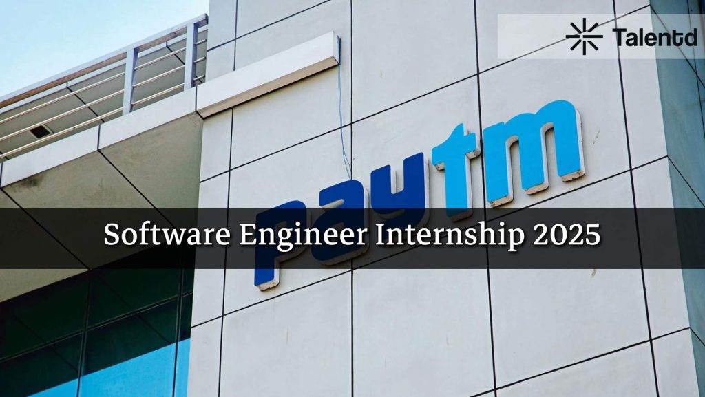 Software Engineer- Intern at Paytm