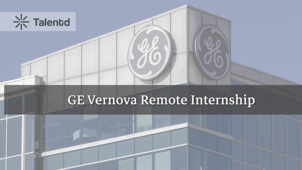 Graduate Engineer Trainee at GE vernova