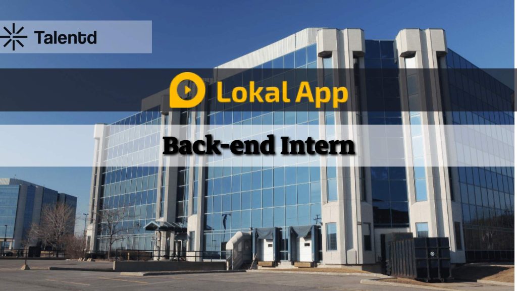 Backend Intern at Lokal