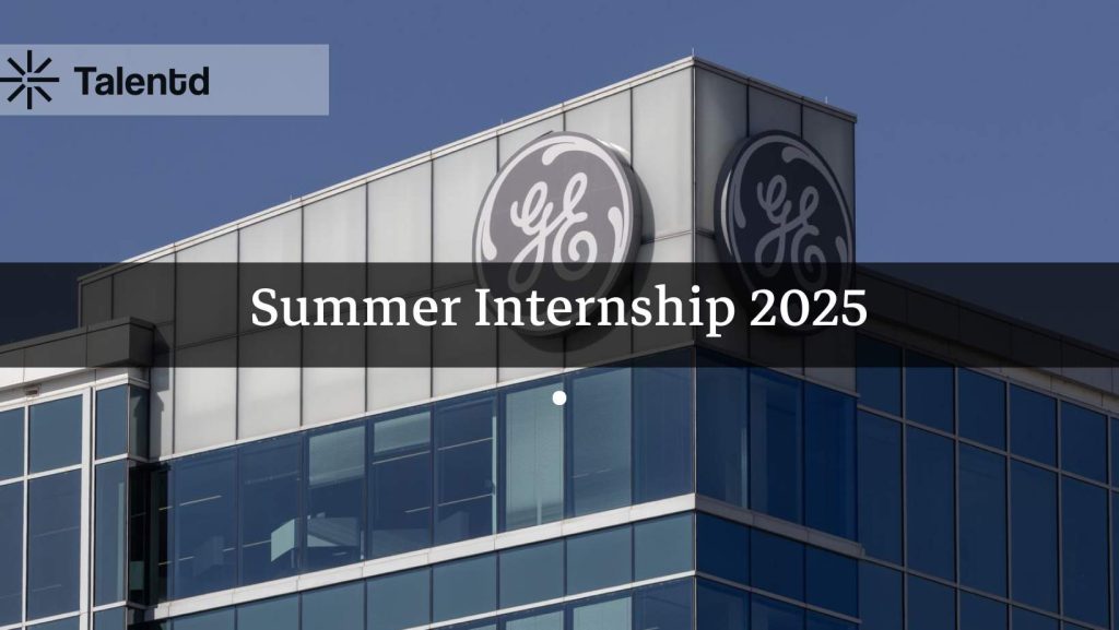 Digital Technology Intern – AI/ML at GE Vernova