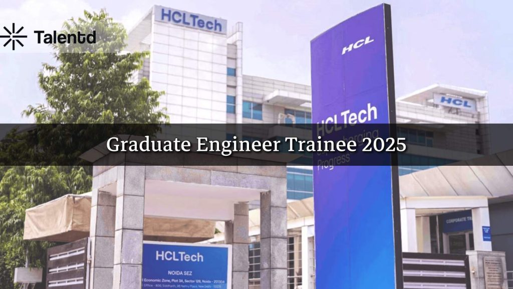Graduate Engineer Trainee  at HCLTech
