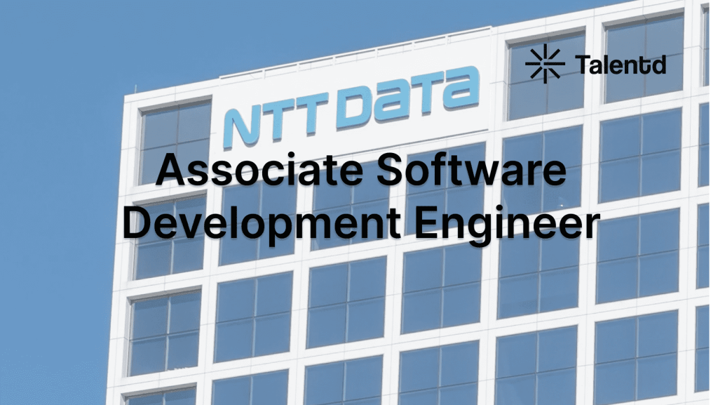 Associate Software Development Engineer at NTT Data