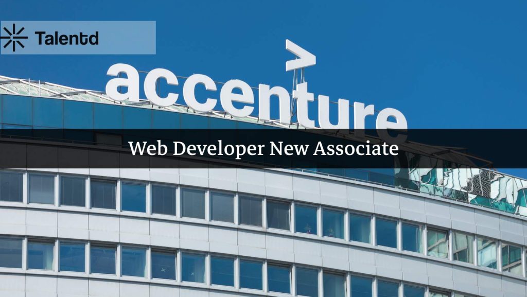 Web Developer at Accenture