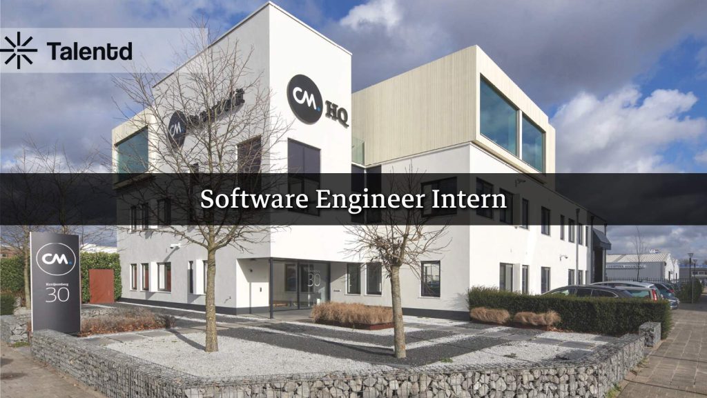 Software Engineer Intern at CM.com