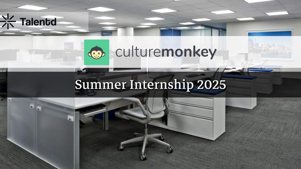 JavaScript Developer Intern at CultureMonkey