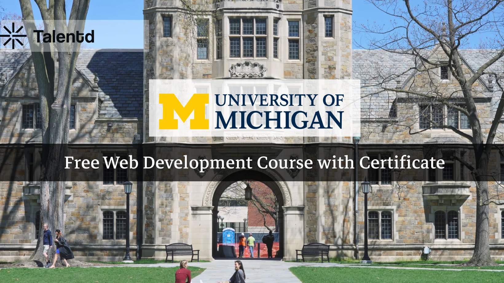 Free Web Development Course with Certificate by University of Michigan
