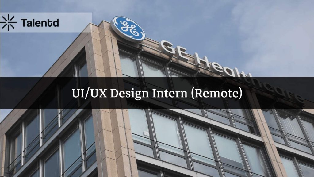 Intern at GE HealthCare