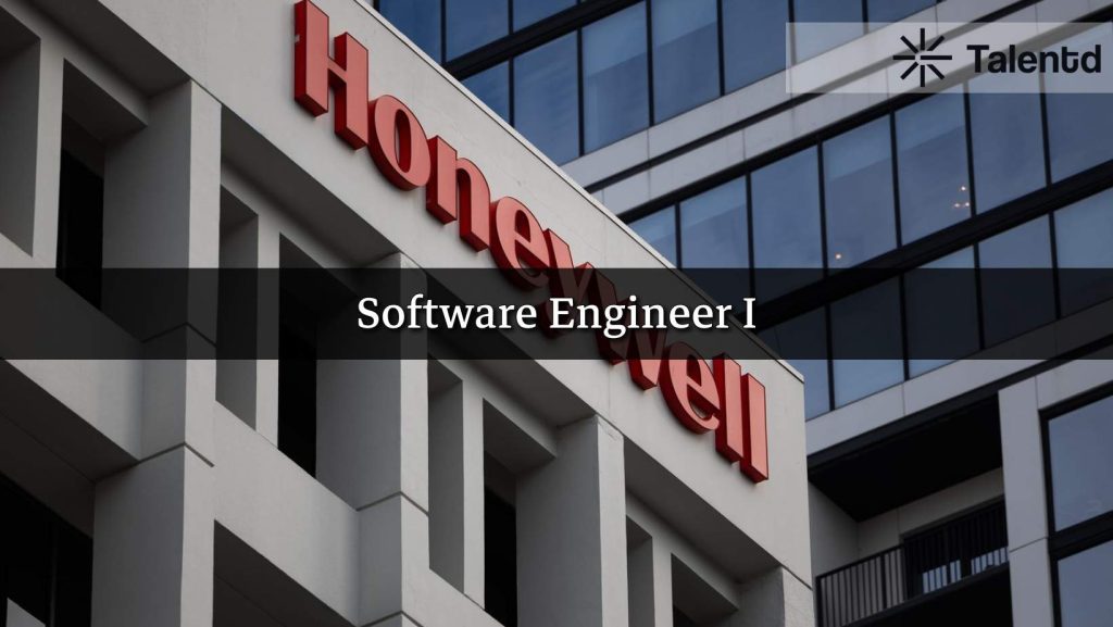 Software Engineer I at Honeywell