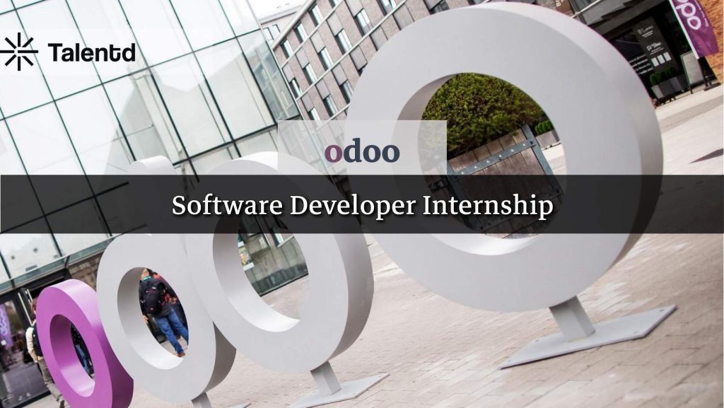 Software Developer Internship at Odoo 