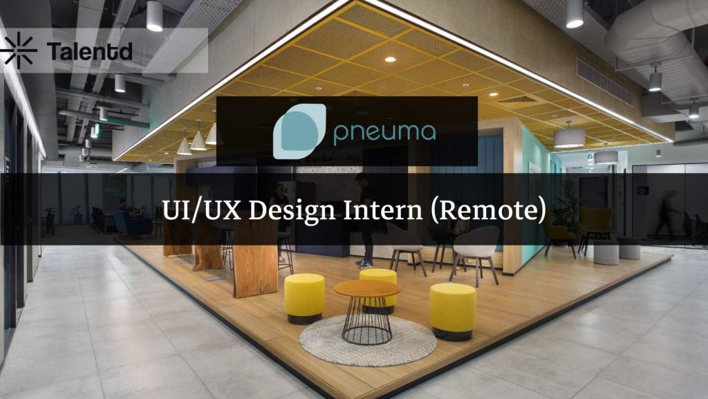 UI/UX Design Intern at Pneuma