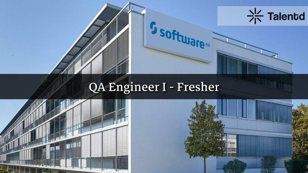 QA Engineer I at Software AG