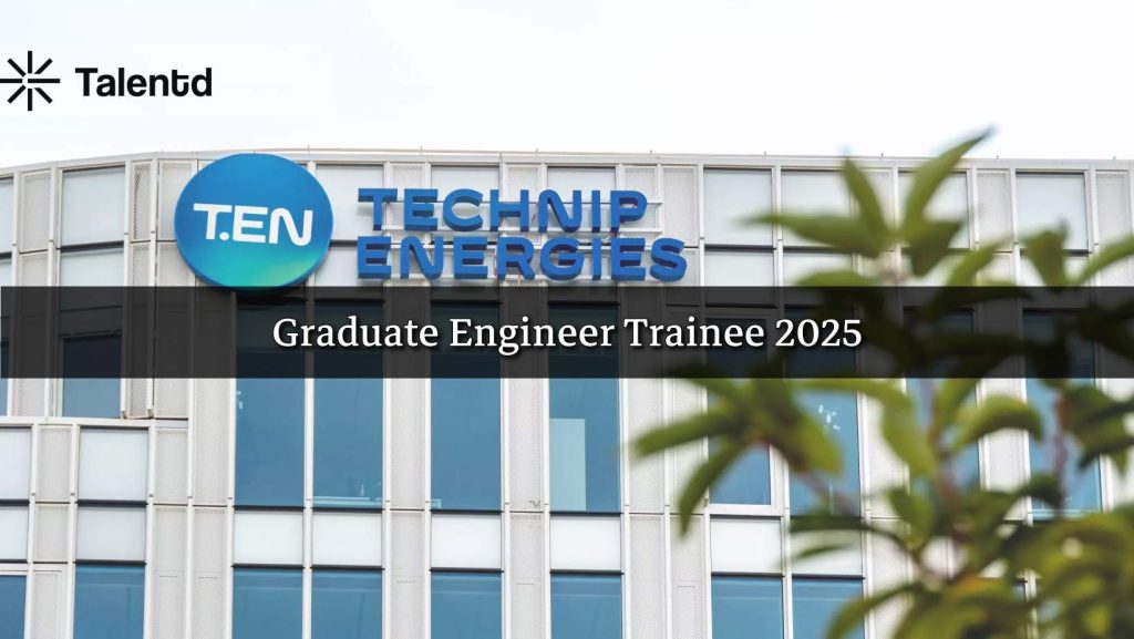 Graduate Engineer Trainee (GET - MOC) at Technip Energies