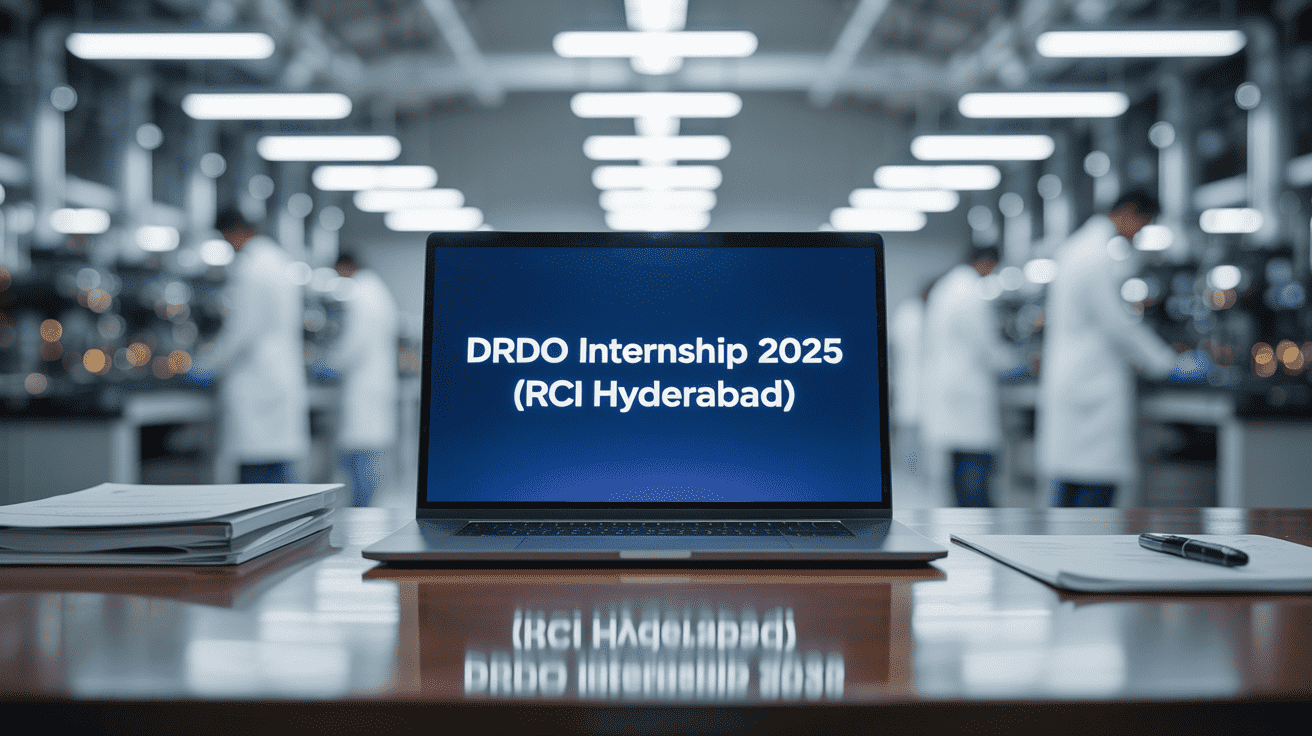 DRDO Internship 2025 (RCI Hyderabad) – Full Details: Eligibility, Stipend, Deadline & Application Guide