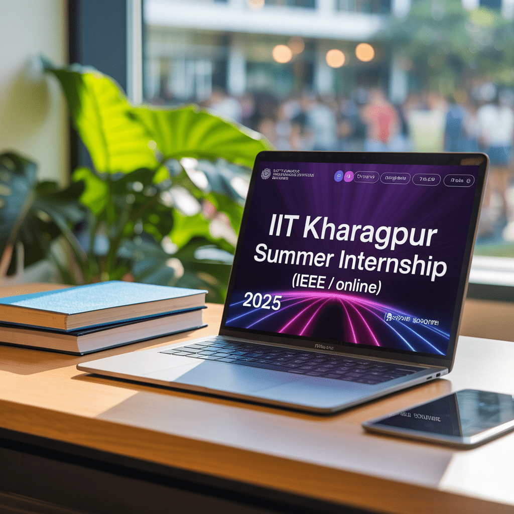 IIT Kharagpur Summer Internship 2025 (IEEE / Online) – Eligibility, Domains, Application Form & Deadline