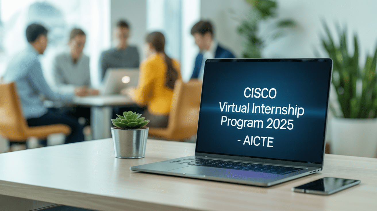 Cisco Virtual Internship Program 2025 – AICTE – Eligibility, How to Apply, Stipend & Last Date