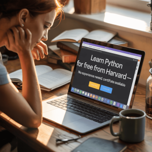 Learn Python for Free from Harvard – No Experience Needed, Certificate Available