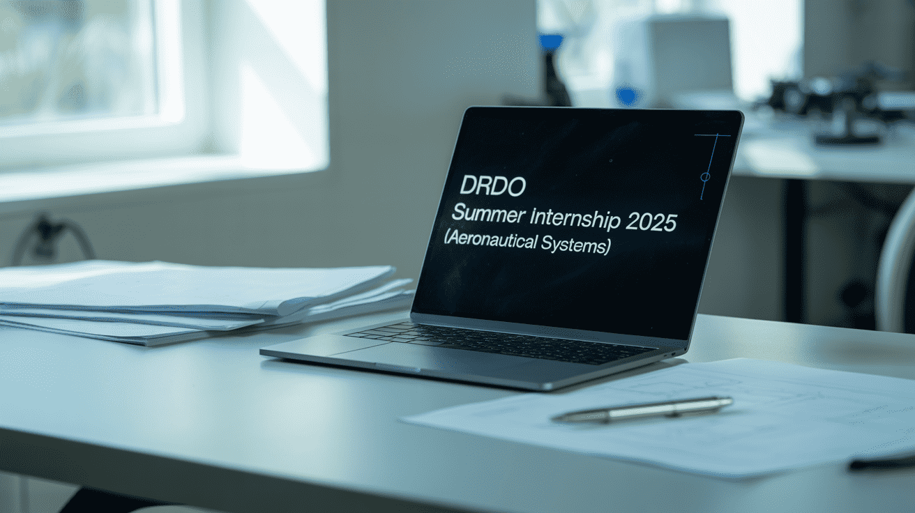 DRDO Summer Internship 2025 (Aeronautical Systems) – ₹30,000 Stipend + 6-Month Program at ADE, GTRE, CABS & More