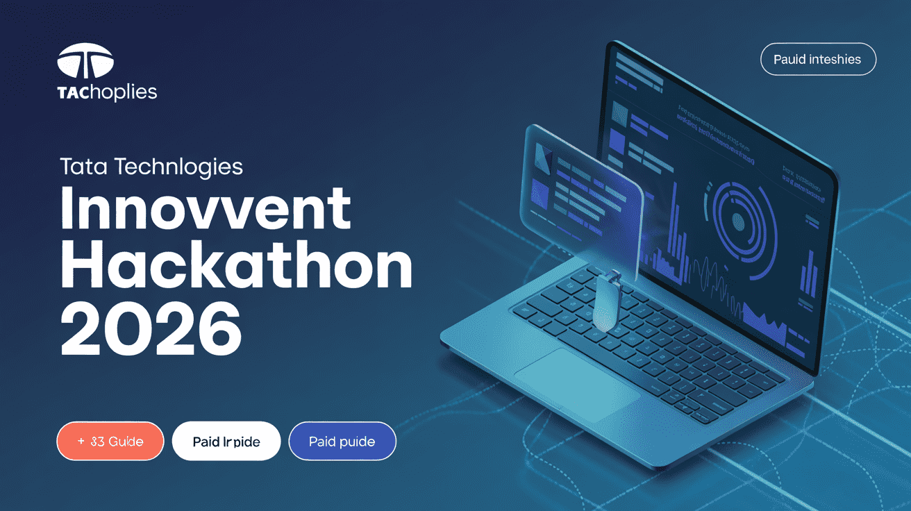 Tata Technologies InnoVent Hackathon 2026: ₹3 Lakh Prize + Paid Internships – Full Guide Inside