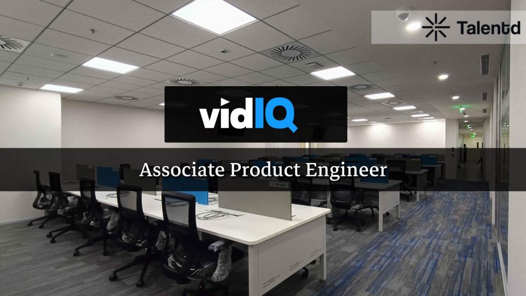 Associate Product Engineer at vidIQ