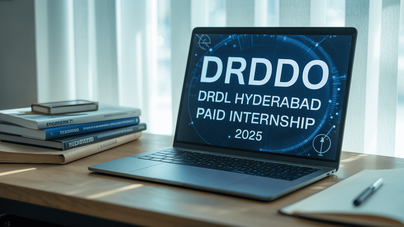 DRDO DRDL Hyderabad Paid Internship 2025: ₹5,000 Stipend for Final-Year Engineering Students