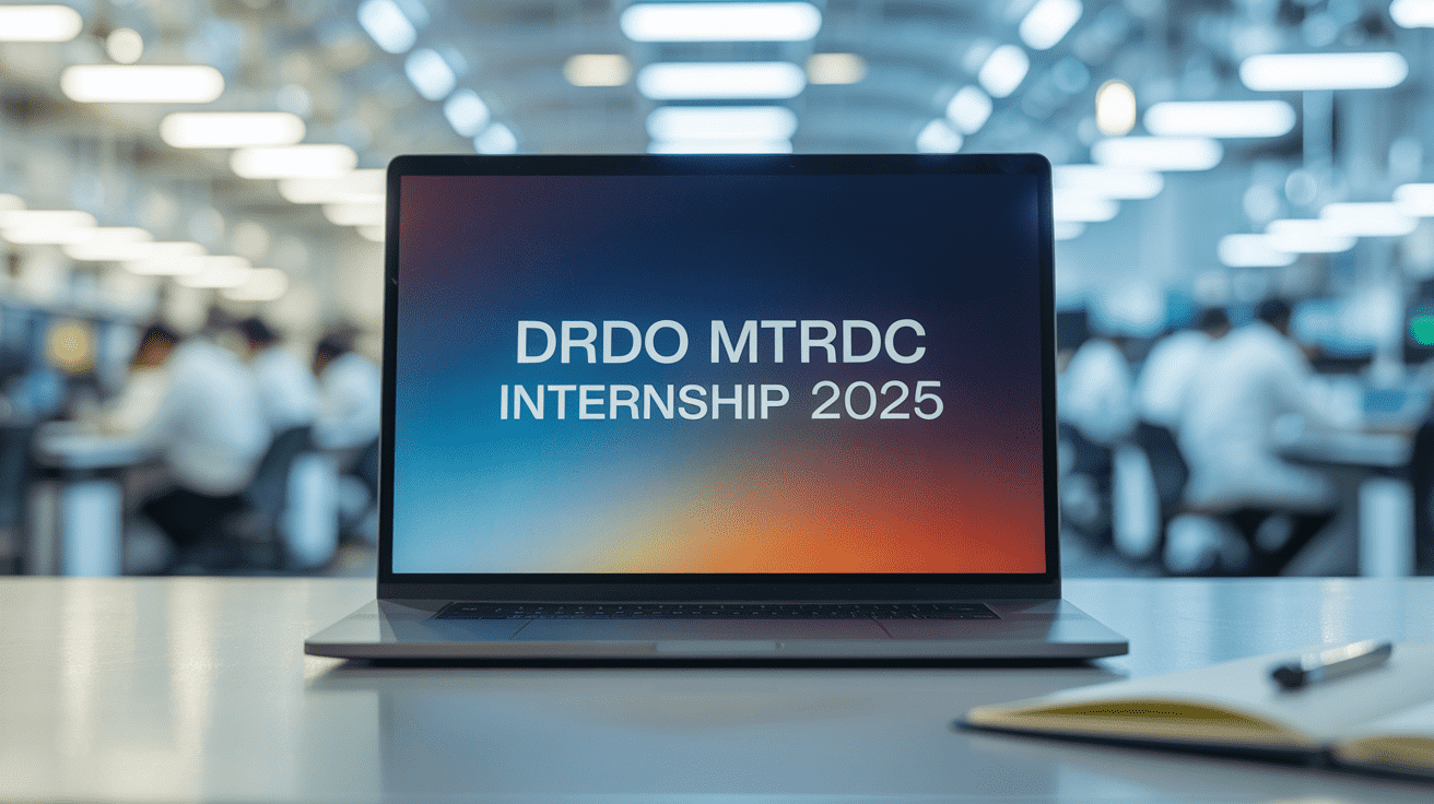 DRDO MTRDC Internship 2025: ₹5,000 Stipend, Eligibility, and Application Process