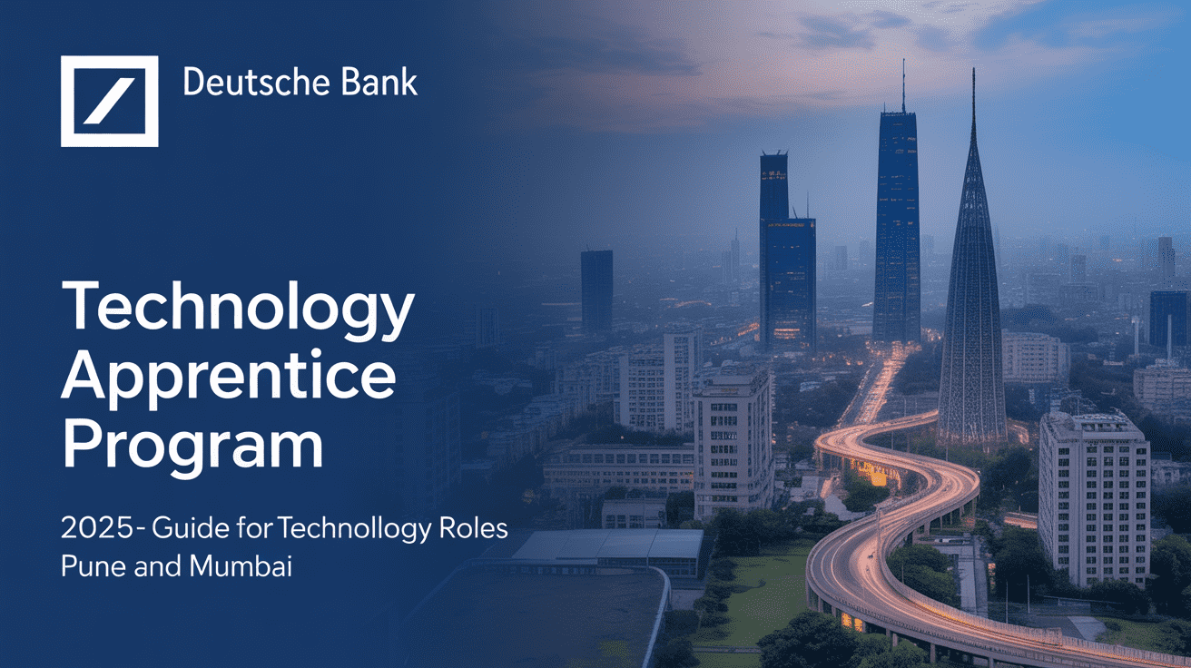 Deutsche Bank Technology Apprentice Program 2025–2026: Complete Guide for Technology Roles in Pune and Mumbai