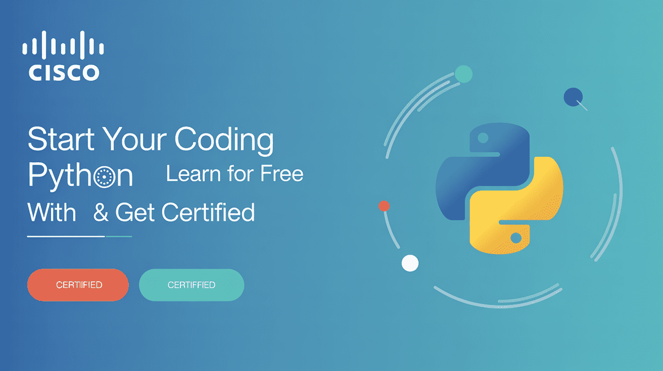 Start Your Coding Journey: Learn Python for FREE with Cisco & Get Certified!