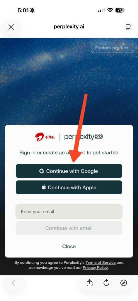 Perplexity Step 4