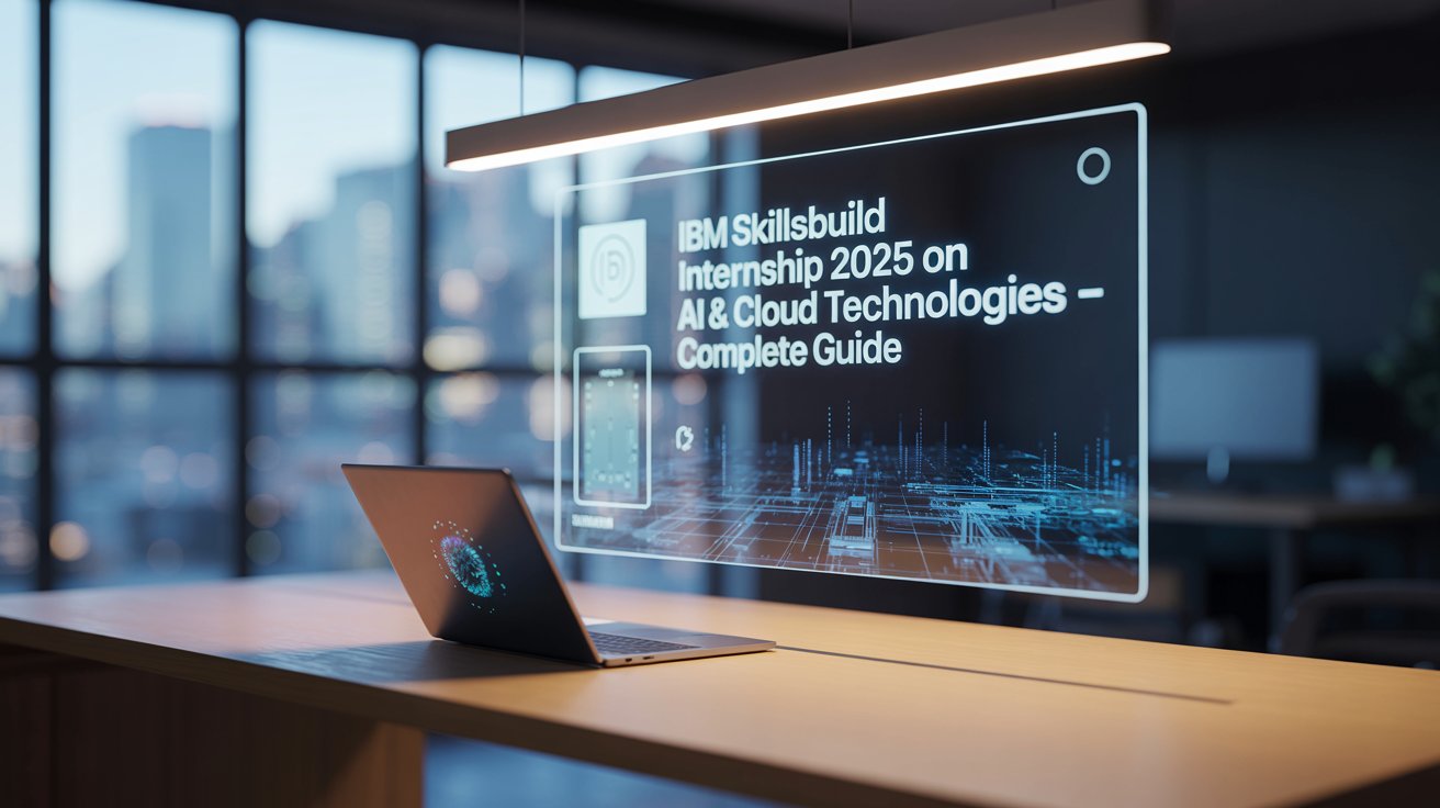 IBM SkillsBuild Internship 2025 on AI & Cloud Technologies – Complete Guide