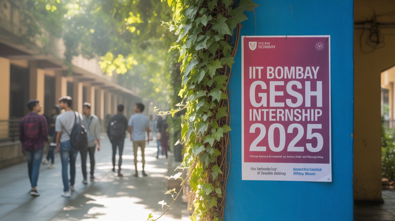 IIT Bombay GESH Internship 2025: Eligibility, Stipend, Deadlines, and Complete Application Guide