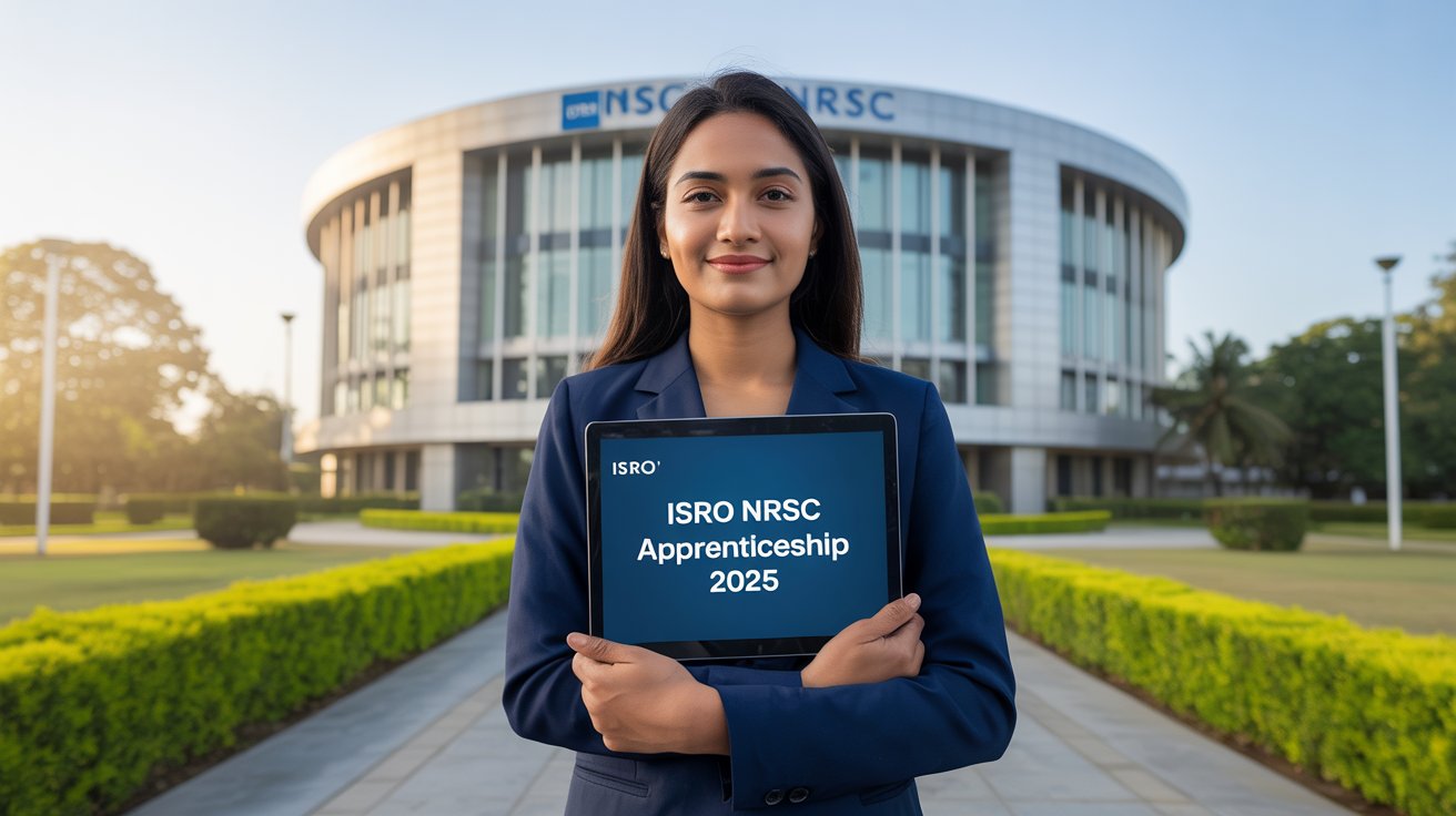 ISRO NRSC Apprenticeship 2025: Apply Online for Graduate & Technician Posts, Stipend Rs.9,000 | Last Date Sept 11