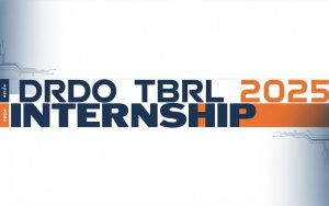 DRDO TBRL Internship 2025