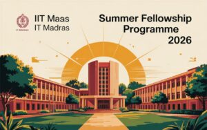 IIT Madras Summer Fellowship Programme 2026: Apply Online, Eligibility, Dates, Stipend & Application Process