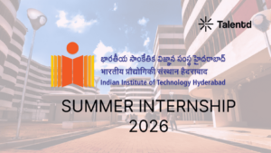 IIT Hyderabad Internship